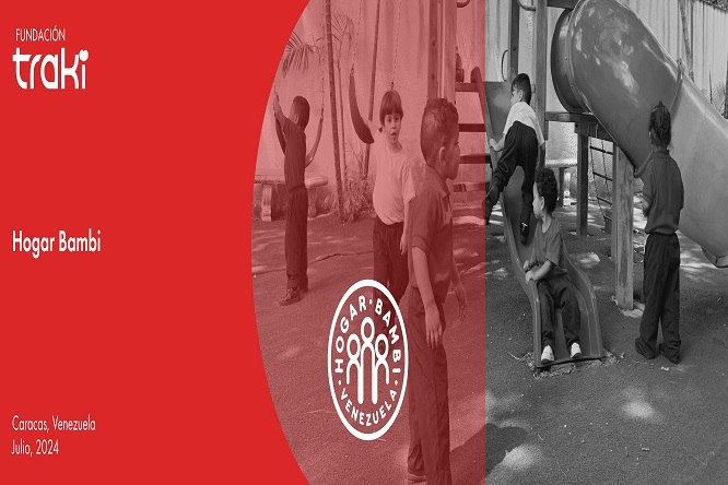 ¡Un Gesto Solidario! Fundación Traki; Hogar Bambi es la ONG beneficiaria de Julio - FOTO